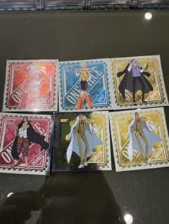 ONE PIECE シールコレクションエッグヘッド編２ 5種6枚まとめ売りのサムネイル