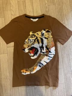 H&M Tシャツ　タイガー　130 140 虎　阪神タイガース好きな方ものサムネイル