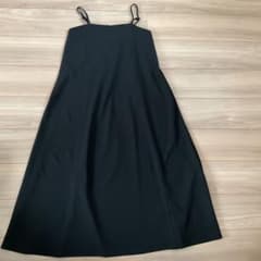 nano universe 黒 キャミワンピース Fサイズ