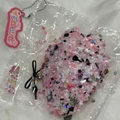 Sakura スクイーズ キラキラ しゃりしゃり 黒 ピンク うさぎ アイスのサムネイル