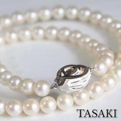 極上の照り✨ケース付✨TASAKI タサキ パール ネックレス 真珠 7.4mm 
