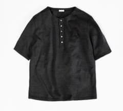 試着のみLIDNM Wool Jersey Henley L/S Tee M LIDNM Wool Jersey Henley T-Shirt - メルカリ
