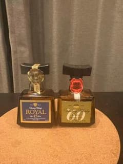 Suntory Whisky ROYAL 15年 60 ミニボトル 2本セット - メルカリ