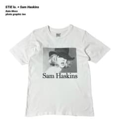 STIE lo. × Sam Haskins ケイトモス フォトプリント Tee STIE lo. × Sam Haskins ケイトモス フォトプリント Tee - メルカリ