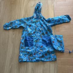 Ampersand キッズ レインコート ブルーのサムネイル