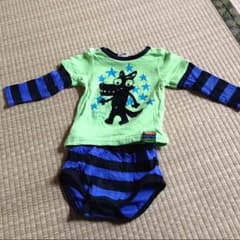 partyparty長袖ロンパース サイズ80のサムネイル