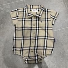 POLO Baby チェック柄 ロンパース 70サイズのサムネイル