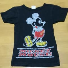 【みっく様専用】ジャンクストア ミッキー 半袖Tシャツ 黒 120cmのサムネイル