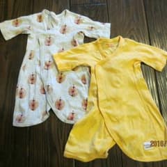 まりな★様専用 プチシュクレ コンビ肌着２点セットのサムネイル