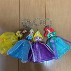 ディズニープリンセスキーホルダー　4点セットのサムネイル