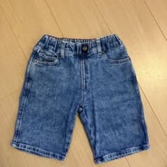 TOMMY HILFIGER 半ズボン 122cm デニムブルー超未使用に近い！のサムネイル
