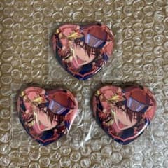 あんスタ 千秋 ラメキラハートカンバッジ ハート缶バッジ 10周年