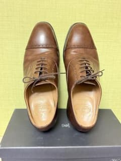 SCOTCH GRAIN ストレートチップ ブラウン 25cm - メルカリ