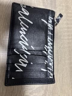 バレンシアガ　BALENCIAGA 黒 フラグメントケース　財布