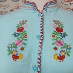 激レア90sヒステリックグラマー 刺繍チャイナシャツ Archive Y2Kのサムネイル