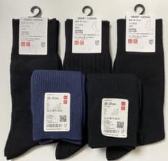 ♡25 UNIQLO メンズ ソックス 5足セット 25-27cmのサムネイル