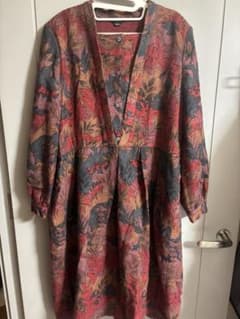 LADIE'S FASHION 総柄 ロングワンピース 13A2のサムネイル