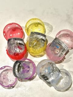サンリオ クリスタルめじるしアクセサリー 全5種コンプのサムネイル