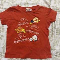 アンパンマン 半袖Tシャツ オレンジ 110cmのサムネイル