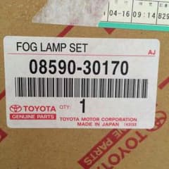 TOYOTAFOGLAMPSET 純正品のサムネイル