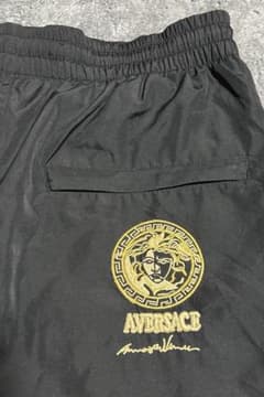 A.VERSACE メデューサ ナイロン トラックパンツ L Y2K - メルカリ
