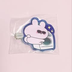 あさみみちゃん　クリアカラー　前髪クリップ　シークレット