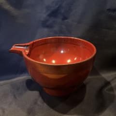 会津塗り 赤い漆器の片口 - メルカリ
