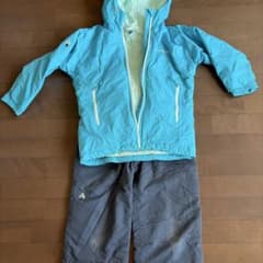 mont bell キッズ スキーウェア 上下セット 130のサムネイル