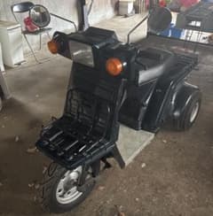 HONDA ジャイロX ミニカー登録 不動車 TD01 新品タイヤ 外装美車