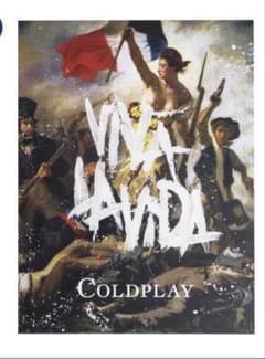 cold play 公式 Viva La Vida ポスター - メルカリ