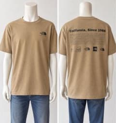 THE NORTH FACE Tシャツ ベージュ Lサイズのサムネイル
