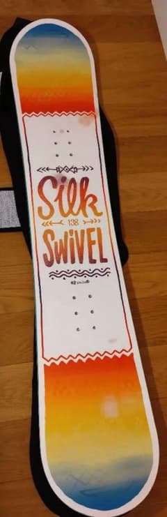 Swivel スノーボード ロッカーボード　バインディング　138cm Swivel スノーボード ロッカーボード バインディング 138cm - メルカリ