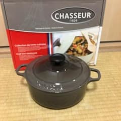 kei様専用※CHASSEUR シャスール 鍋 20cm ラウンドキャセロールのサムネイル