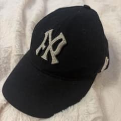 ラインストーン NYロゴ キャップ ウサギ刺繍のサムネイル