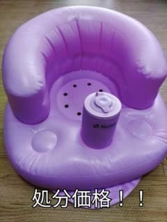 ポチ様専用　Richman ベビーバスチェア ピンクのサムネイル