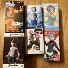 アニメ フィギュア まとめ売り 6点セットのサムネイル