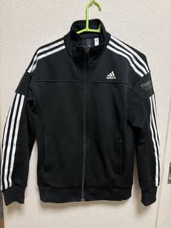 adidas ブラック ジャージ ジャケット Sサイズのサムネイル