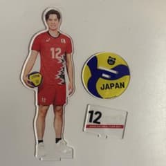 高橋選手大塚選手のアクリルスタンド 高橋選手大塚選手のアクリルスタンド ネーションズリーグ2025