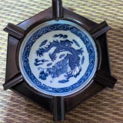 六角形陶器灰皿 アンティーク - メルカリ