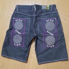 ナインルーラーズTシャツとデニムハーフパンツセットのサムネイル