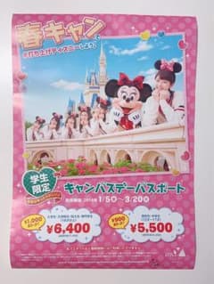 販促用 ポスター ディズニー ミニーマウス 春キャン - メルカリ