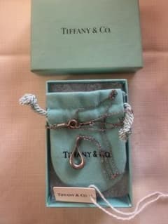 Tiffany & Co 925 シルバー ティアドロップ ネックレス 箱付きのサムネイル