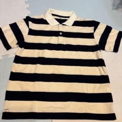 UNIQLO ポロシャツ 150サイズ ストライプのサムネイル
