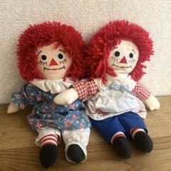 Raggedy Ann 2体セット　アンが２体のサムネイル