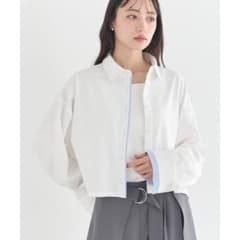【新品未使用】earth music&ecologyパイピングショートシャツのサムネイル