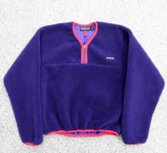 デッド S 1990 USA製 パタゴニア カヤック フリース エッグプラント