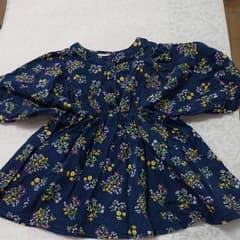 ブーケ花柄ワンピースのサムネイル