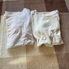 【送料無料】アンダーシャツ SWIVEL 長袖Tシャツ ホワイト M 2枚セット