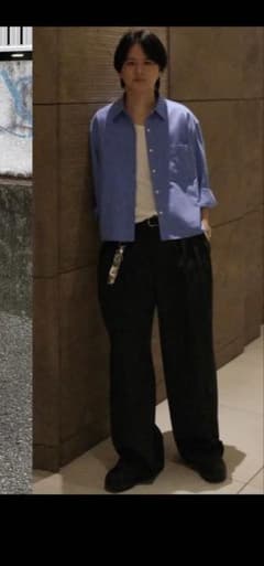UNIQLO JW オックスフォードシャツ初期　ライトブルーのサムネイル
