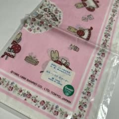 ♡レア！希少！サンリオ マロンクリーム☆1996年 当時物 ハンカチ 花